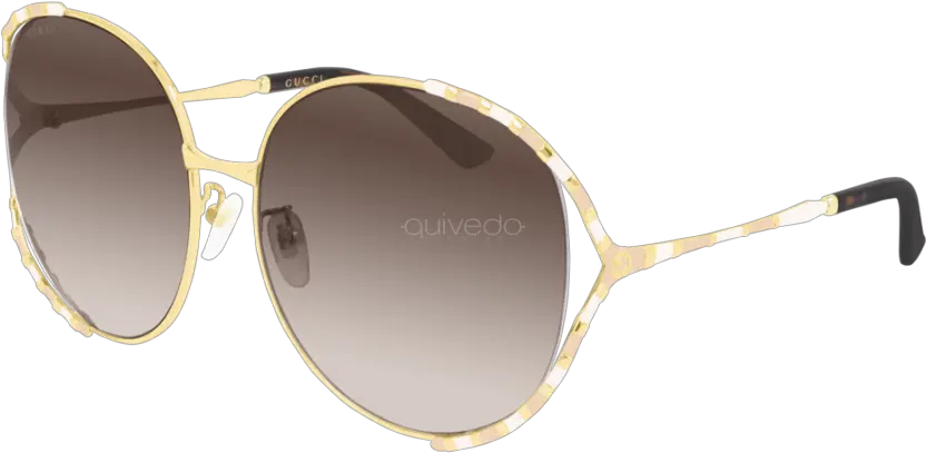  Gucci Logo Gg0595s Sunglasses Png Gucci Logo