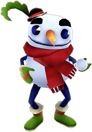  Subway Surfers Buddy The Snowman Transparent Png Stickpng Skins De Subway Surfers Snowman Transparent