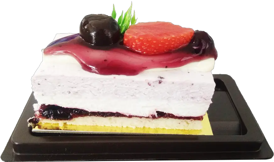  Royo Blueberry Slice Cake Fresh Png Cheesecake Png