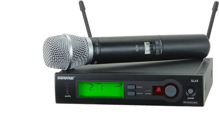  Slx Wireless Systems Microphone Png Radio Mic Png