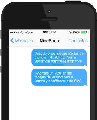  Mobile Text Message Marketing Mdirector Publicidad En Mensajes De Texto Png Sms Png