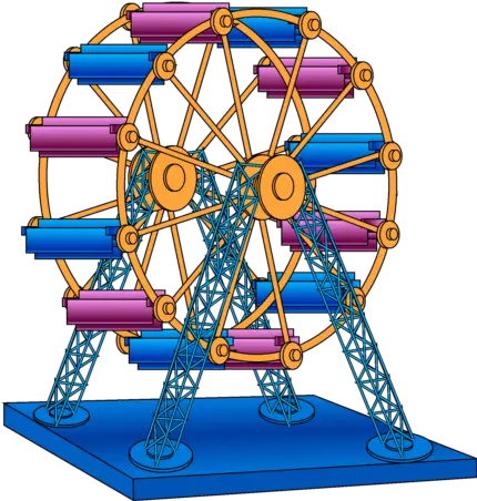  Fix My Ferris Wheel Rpg Maker Mv Amusement Park Png Ferris Wheel Png