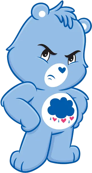  Care Bears Png Clipart Care Bears Adventures In Care A Lot Grumpy Care Bear Png