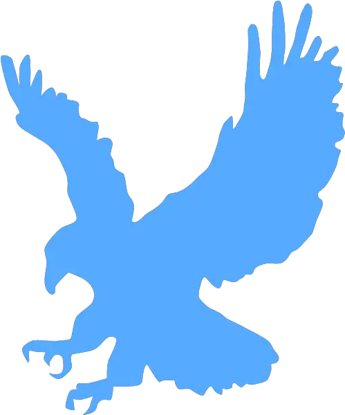  Download How To Set Use Blue Eagle Svg Vector Png Image With Eagle Clip Art Eagle Silhouette Png