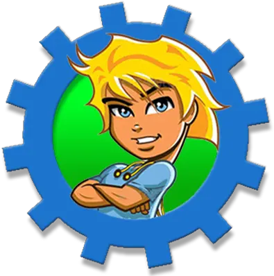  Skylar Blonder Junge Animation Bild Cool Png Sun Glare Png