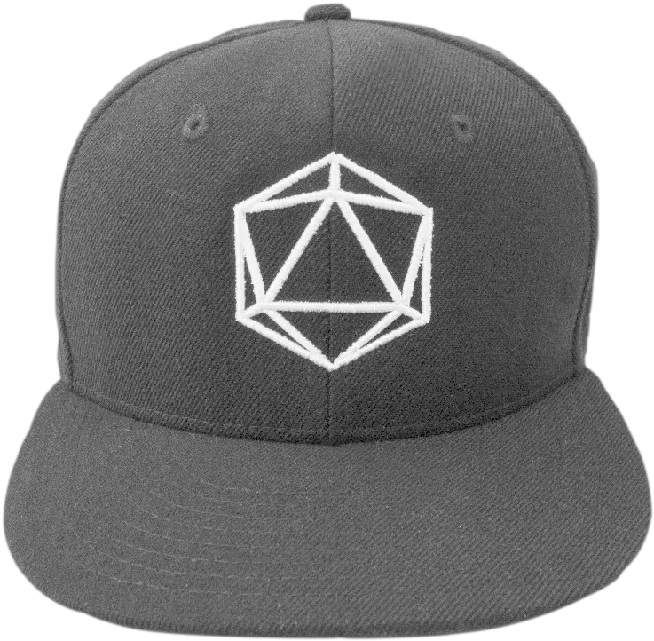  Icosahedron Snapback Hat Cotton Png Odesza Logo