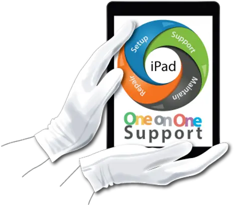  Ipad Training Service Vertical Png White Glove Service Icon