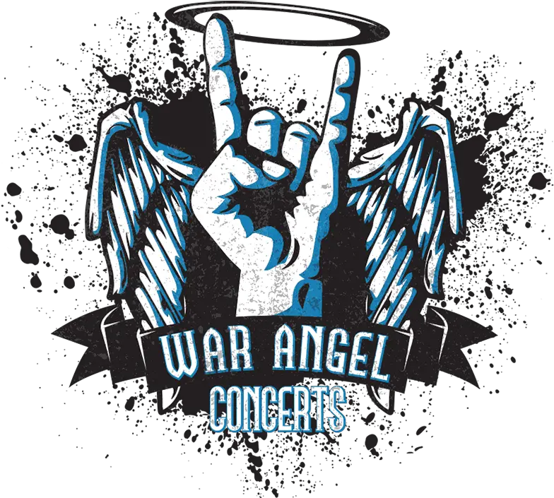  War Angel Concerts Language Png Angel Band Logo