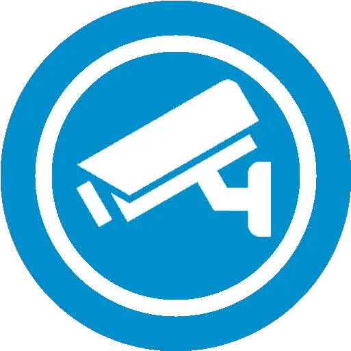  Video Surveillance Camera Icon For Kids Blue Cctv Icon Png Video Surveillance Camera Icon