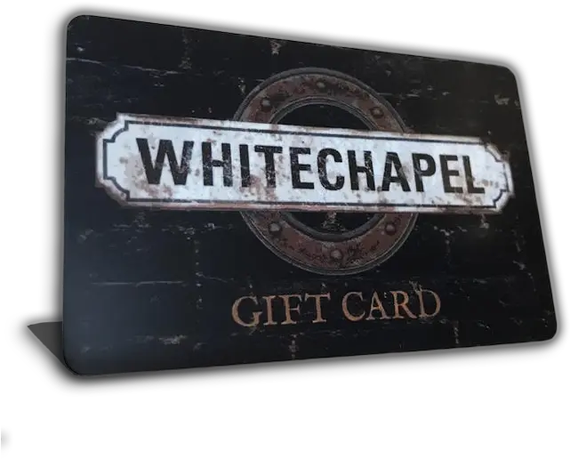  Gift Cards Whitechapel Nameplate Png Whitechapel Logo