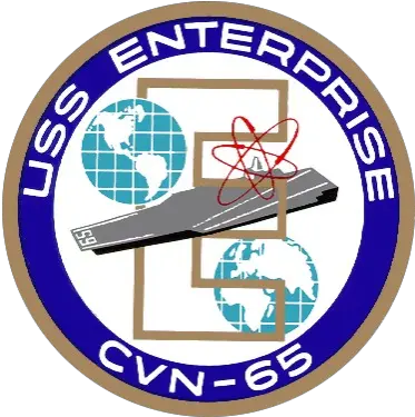  Uss Enterprise Coat Of Uss Enterprise Cvn 65 Logo Png Uss Enterprise Png