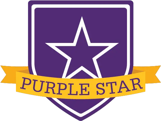  Schools Earns Purple Star Frac Aquitaine Png Purple Star Png