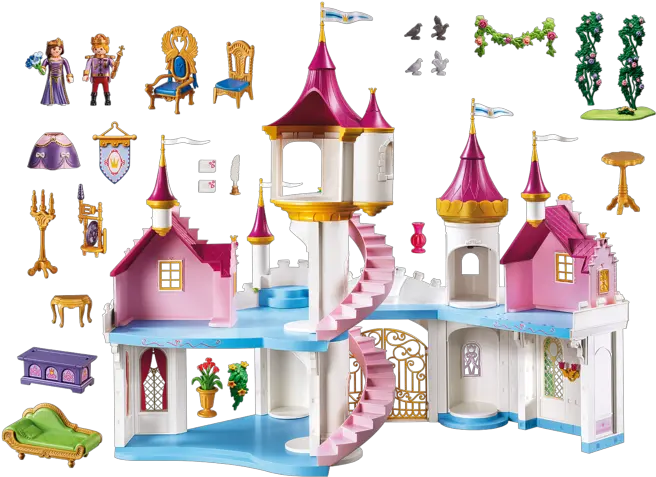  Playmobil 6848 Grand Princess Castle Playmobil Princess Castle 6848 Png Princess Castle Png