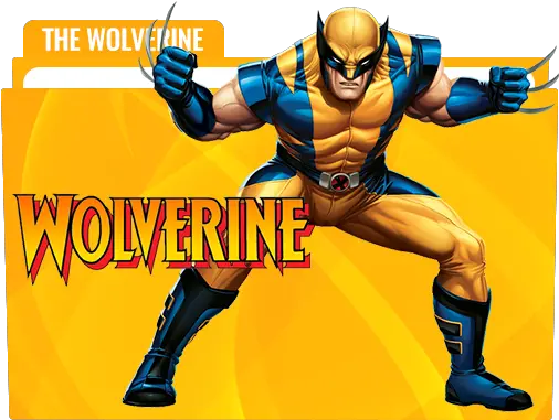  The Wolverine Comic Folder Icon Free Marvel Wolverine Png Wolverine Transparent