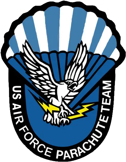  Fileunited States Air Force Parachute Team Wings Of Blue 98th Flying Training Squadron Png Wings Logo Png