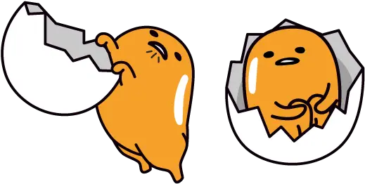  Gudetama And Eggshell Cursor Gudetama And Eggshell Png Gudetama Transparent