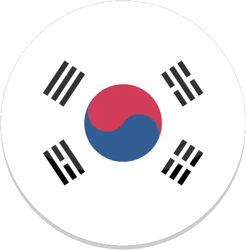  South Korea Icon South Korea Flag Circle Icon Png South Korea Png