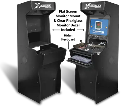  Xtension Arcade Cabinet For X Twin Stick Arcade Machine Png Arcade Joystick Icon