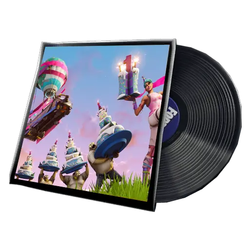  Battle Bus Birthday Music As A Track Fortnite Live Geburtstag Stream Thumbnail Png Battle Bus Png