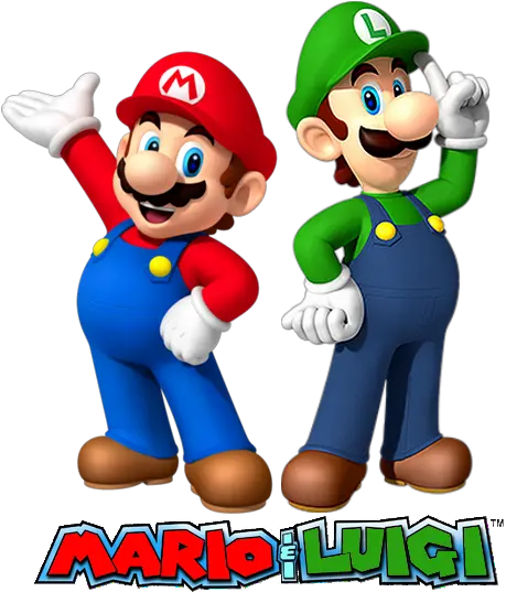  Download Mario Luigi Sleepover Mario And Luigi Bros Png Super Mario High Resolution Mario And Luigi Png