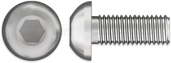  Stainless Hex Socket Countersunk Screw Cup Head Bolt Allen Png Bolt Head Png