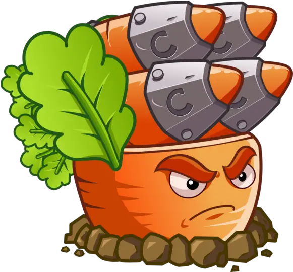  Banner Royalty Free Library Carrot Plants Vs Zombies Carrot Rocket Launcher Png Plants Vs Zombies 2 Icon