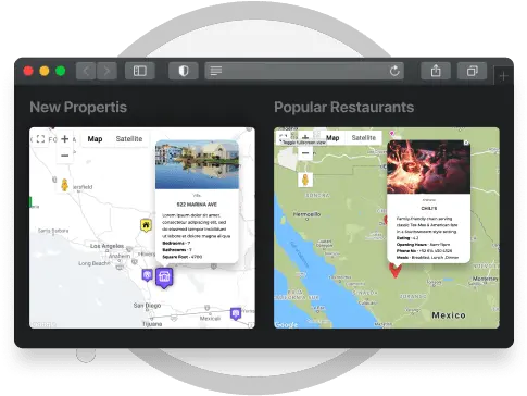  Advanced Google Map Plugin For Website Wpmapsprocom Language Png Mexico Map Icon