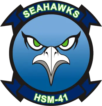  Helicopter Maritime Strike Squadron 41 Hsm 41 Seahawks Us Hsm 41 Seahawks Png Seahawks Png