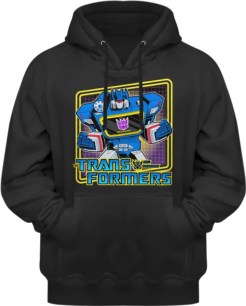  Vintage Soundwave Transformers Pullover 80s Cartoons Soundwavemens Black Custom Graphic Design Shirt Hoodie Png Soundwave Png