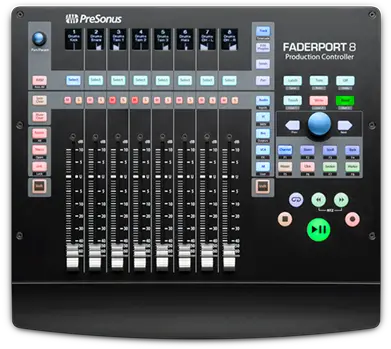  Control Surfaces Products Presonus Presonus Faderport 8 Png Icon Usb Controller