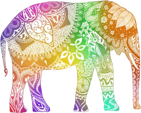  Decorated Elephant Png