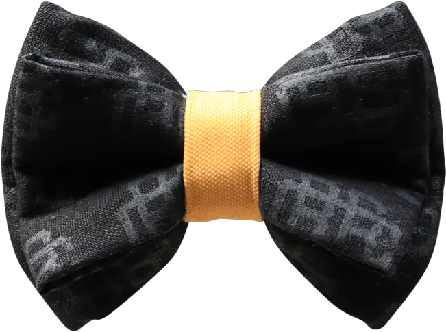  Bbc Black Ii Bowtie Knotzland Co Silk Png Bowtie Png