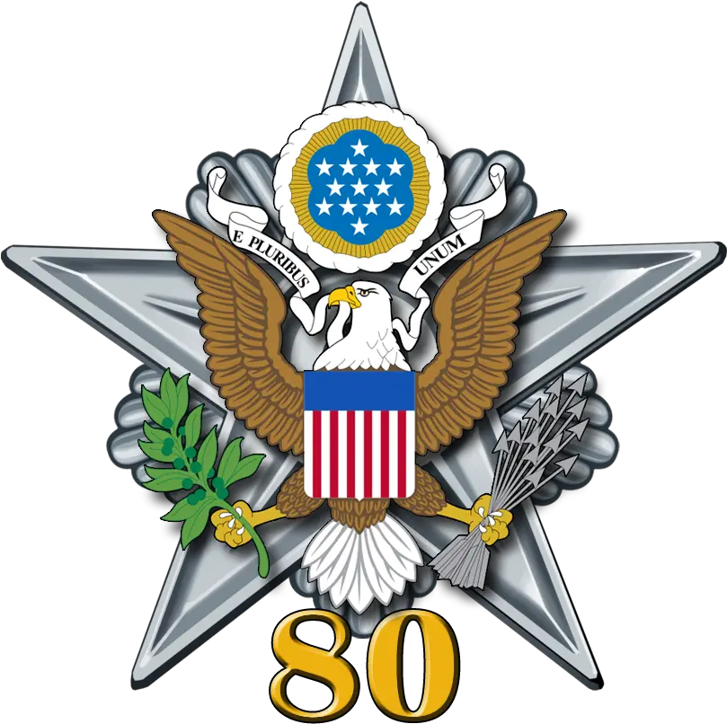  Usa Barnstar 80 Emblem Png Usa Png