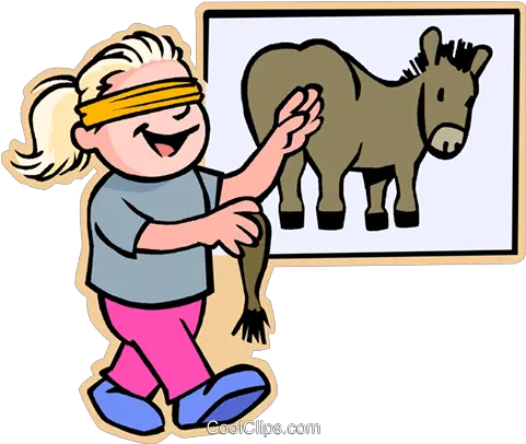  Pin The Tail Pin The Tail On The Donkey Game Clipart Png Donkey Transparent