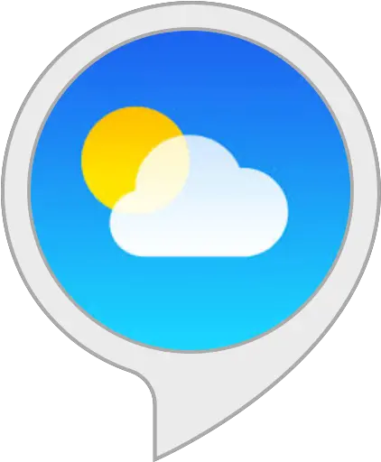  Amazonin Weather Forcast Alexa Skills Png Icon Iphone