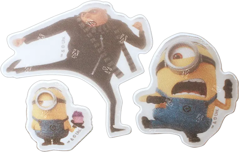  Reflective Sticker Set Jigsaw Puzzle Png Gru Transparent