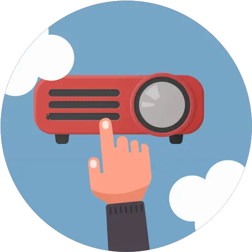  Projector Free Icon Iconiconscom Portable Png Movie Projector Icon