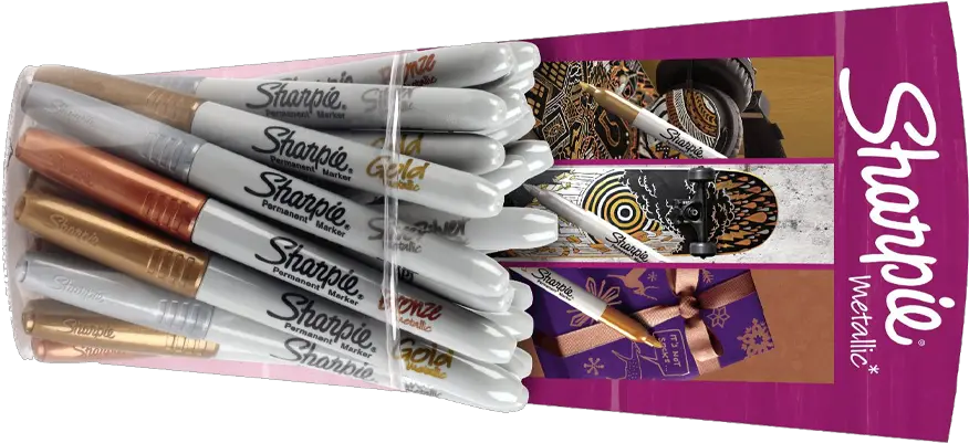  Marker Sharpie Metallic 10 Gold Eye Liner Png Sharpie Png