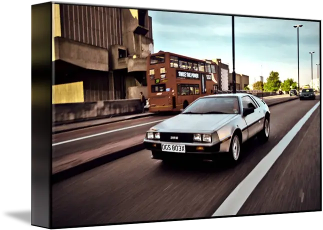  Delorean London By Steve Reilly Volkswagen Corrado Png Delorean Png