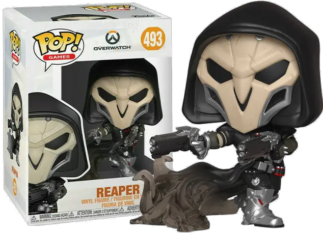  Vinyl Overwatch Reaper Wraith Series 5 Funko Pop Overwatch Reaper Png Overwatch Thunder Icon