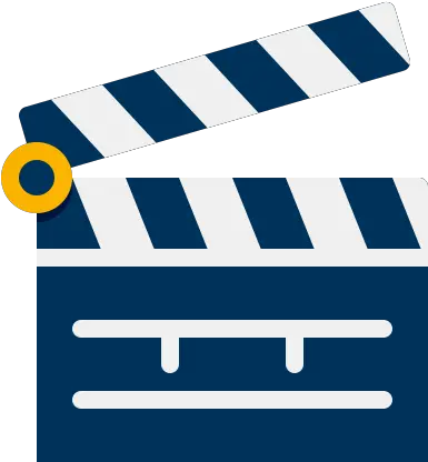  Clapper Free Cinema Icons Horizontal Png Movie Clapper Icon