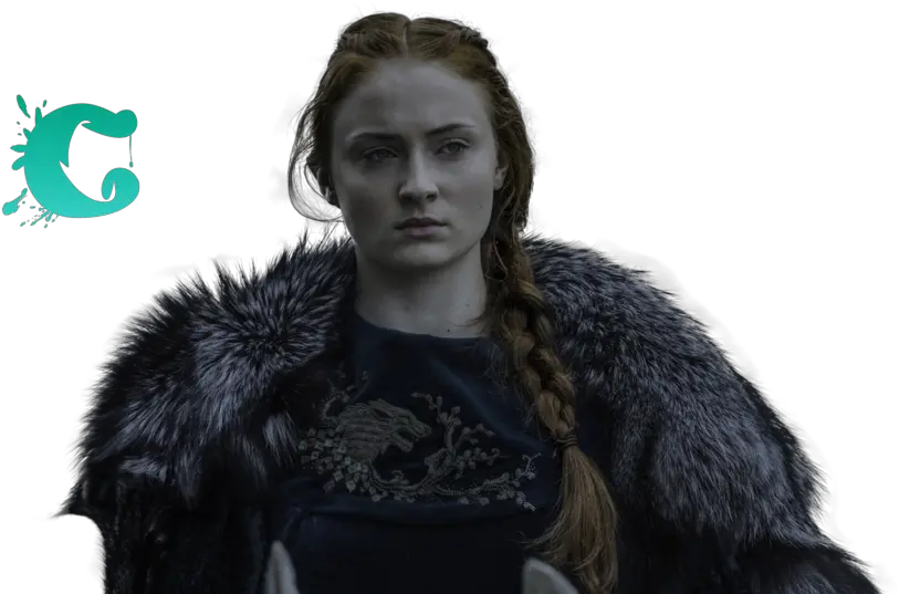  Png Sansa Stark Game Of Thrones Sophie Turner Got S8 Stark Png