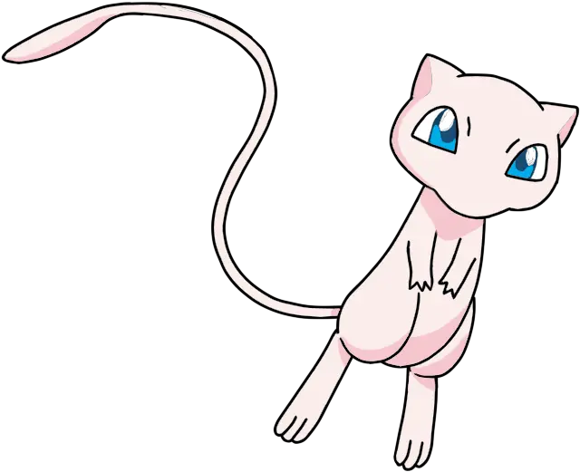  Pokémon Mew Vector Transparent Png Mew Transparent Mew Png