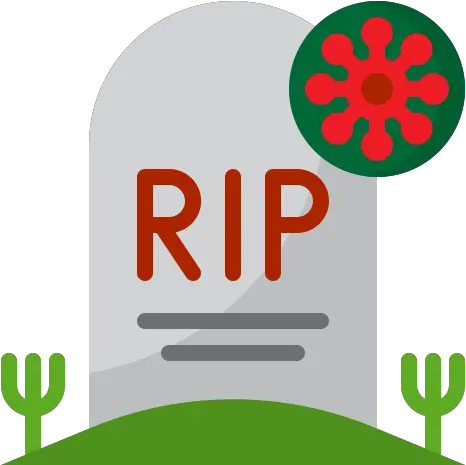  Virus Covid19 Corona Rip Dead Free Icon Of Bar B Que Png Rip Png