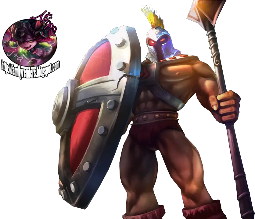  No This Is He Man Pantheon League Of Legends Full Size Png Pantheon League Of Legends He Man Png