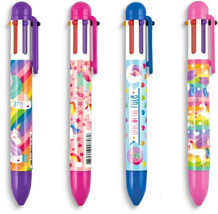  6 Colors In One Ink Pen Pen With Multiple Colors Png Ink Pen Png