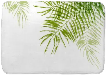  Hand Drawn Palm Tree Leaves Bath Mat U2022 Pixers We Live To Change Background Png Palm Tree Leaves Png