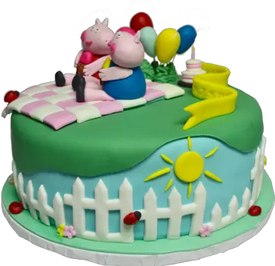  Peppa Pig Cake U2013 Sugar Street Boutique Birthday Cake Png Peppa Pig Png