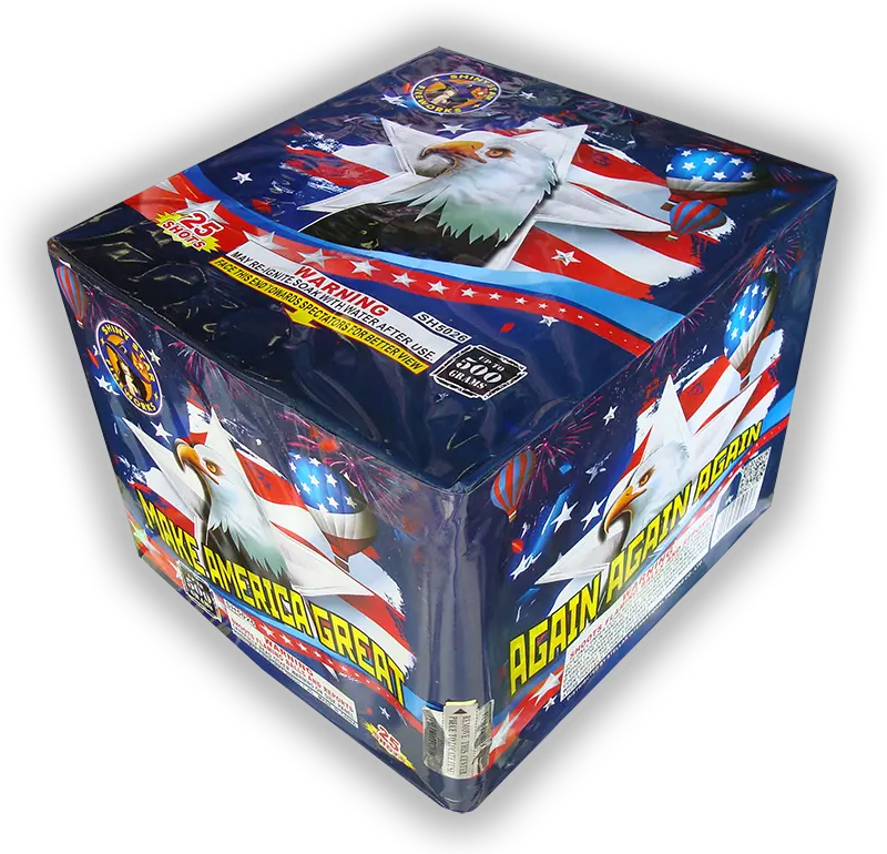  Make America Great Again 25 Shot Shiny Star Box Png Make America Great Again Png