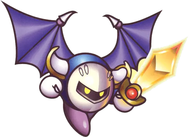  Kirby Meta Knight Png Kirby Super Star Meta Knight Meta Knight Png